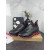 Christian Louboutin Black Slip‑On Sneakers Red Zigzag Sole Spiked Heel
