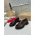 Christian Louboutin Burgundy Patent Leather Chunky Loafer