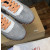 Christian Louboutin Multi‑Color Glitter‑Suede Mesh Lace‑Up Sneakers Red Shark‑Tooth Sole