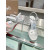 Christian Louboutin Silver Metallic Crystal‑Adorned 100mm Stiletto heel Sandals
