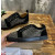 Christian Louboutin Black Suede Gunmetal Crystal‑Covered Low‑Top Men’s Sneakers