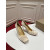 Christian Louboutin Ivory Satin Bow 100mm Square Toe Stiletto Pumps
