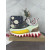Christian Louboutin Multicolor Leather Slip‑On Spiked Sneakers Red Shark‑Tooth Sole
