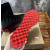 Christian Louboutin Black Knit Sock‑Style Shark‑Tooth Sole High‑Top Sneaker Boots