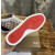 Christian Louboutin Striped Canvas Leather‑Trim High‑Top Sneakers