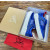 Christian Louboutin Blue Satin Crystal Spiked Low‑Top Sneakers