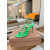 Christian Louboutin Green Patent Studded Ankle‑Strap Stiletto Heel Sandals 120mm heel