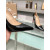 Christian Louboutin Black Patent Leather Scalloped Pointed‑Toe 120mm High Heel Pumps