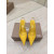 Christian Louboutin Yellow Patent Pointed‑Toe Slingback Stiletto Heel Pumps