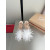 Christian Louboutin Nude Feather 100mm Slingback Stiletto Sandals
