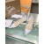 Christian Louboutin Clear PVC White Crystal Pointed‑Toe Flat Pumps
