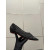 Christian Louboutin Black Mesh Crystal Pointed‑Toe Flat Shoes