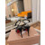 Christian Louboutin Black Leather Studded Crisscross Slingback High Heel Sandals