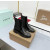 Christian Louboutin Black Patent Stud‑Cap Chelsea Ankle Boots