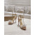 Christian Louboutin Nude Patent 120mm Crystal Flower Platform Stiletto Sandals