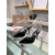 Christian Louboutin Black Suede Crystal Ankle Tie 100mm High Heel Pumps