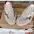 Christian Louboutin Beige Glitter Crystal Spiked Low‑Top Sneakers