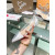 Christian Louboutin Clear PVC White Crystal Pointed‑Toe Flat Pumps