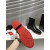 Christian Louboutin Black Calf Leather 30mm Cap‑Toe Chelsea Ankle Boots