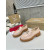 Christian Louboutin Light Pink Patent Leather Chunky Loafer