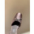 Christian Louboutin Bronze Satin Crystal Tie‑Ankle Ballet Flats