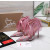 Christian Louboutin Dusty Pink Satin Checkerboard Crystal Tulle Ruffle 100mm Stiletto Heel Pumps