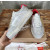 Christian Louboutin Silver Glitter Crystal Spiked Low‑Top Sneakers