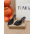 Christian Louboutin Black Tulle Rhinestone 100mm Stiletto Heel Backless Mules