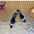 Christian Louboutin Dalmatian Print Pony Hair 100mm Stiletto Heel Mules