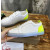 Christian Louboutin White Perforated Leather Fluorescent‑Yellow Accent Low‑Top Sneakers