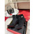 Christian Louboutin Black Suede 100mm Lock‑Buckle Pointed Toe Ankle Boots