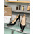 Christian Louboutin Black Patent Leather Scalloped Pointed‑Toe 120mm High Heel Pumps