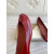 Christian Louboutin × Maison Margiela Red Patent Leather Tabi Split‑Toe Flat Shoes