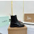 Christian Louboutin Black Patent Stud‑Cap Chelsea Ankle Boots