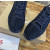 Christian Louboutin Navy Suede Black‑Spiked Low‑Top Sneakers