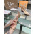 Christian Louboutin Clear PVC Gold Crystal Pointed‑Toe Flat Pumps