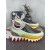 Christian Louboutin Multicolor Leather Slip‑On Spiked Sneakers Red Shark‑Tooth Sole
