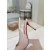 Christian Louboutin Nude Patent 85mm Pointed‑Toe Heel Slingback Pumps