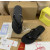 Christian Louboutin Black Embossed‑Logo Studded Flip‑Flop Sandals