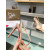 Christian Louboutin Nude Patent Asymmetric Curved Strap Slingback Sandal 100mm heel