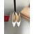 Christian Louboutin White Patent Leather 100mm Stiletto Heel Kate Pumps