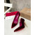Christian Louboutin Burgundy Velvet Pointed Toe 100mm heel Pumps