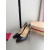 Christian Louboutin Black Patent Leather 100mm Stiletto Heel Kate Pumps
