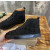 Christian Louboutin Black Suede Full‑Spike High‑Top Sneakers