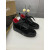 Christian Louboutin Black Suede‑Leather Mix Low‑Top Fashion Sneakers