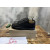 Christian Louboutin Black Textile Silver‑Spiked Low‑Top Sneakers
