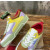 Christian Louboutin Color‑Block Suede Mesh Spiked Chunky Low‑Top Sneakers