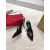 Christian Louboutin Black Patent 100mm Heel Slingback Pointed‑Toe Pumps