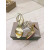 Christian Louboutin Gold Laminated Leather 85mm Stiletto Heel Ankle‑Strap Sandals
