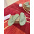 Christian Louboutin Sage Green Rubber Stud‑Decorated Flip‑Flops